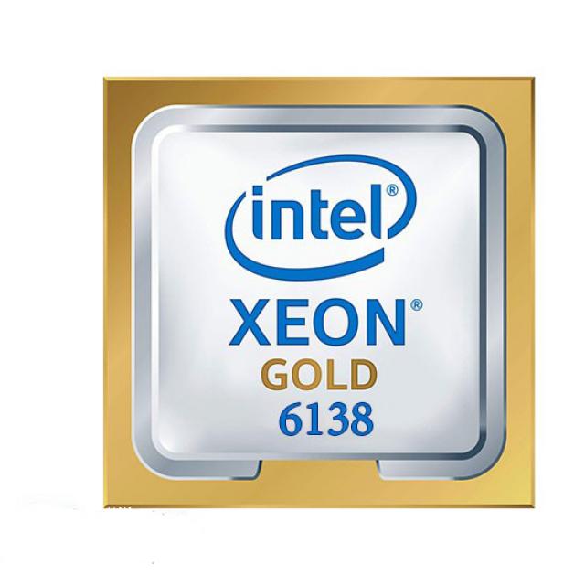 پردازنده سرور اچ پی Intel Xeon Gold 6138 - فروش تجهیزات شبکه و دیتاسنتر - تهران