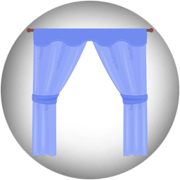 آیکون گالری پرده اطلس